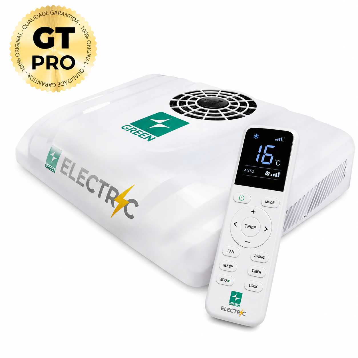Ar Condicionado Caixa de Teto Elétrica GT30S Pro Green Universal com Controle Remoto